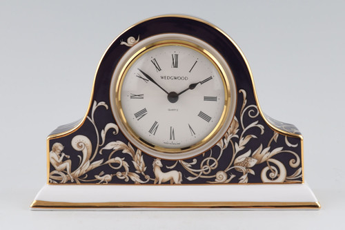 Wedgwood cornucopia clock - cornucopia,