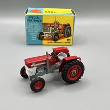 Corgi Toys No 66 Massey Ferguson 165 Tractor Red & Grey, Original Box, Excellent