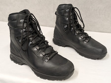 HAIX Commander Goretex Black Leather Boots Size UK 11 - Bundeswehr German Army