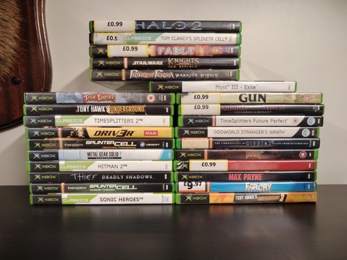 Original xbox game bundle - game,