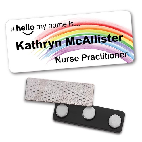 Hello name badge smn - my,