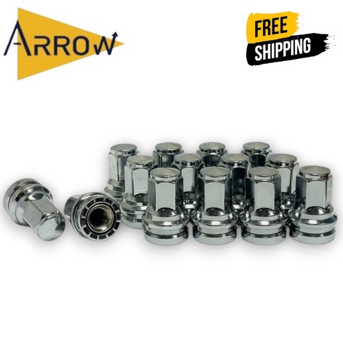 Pcs chrome m14x1 ford - ford, lug