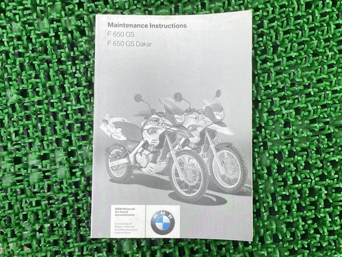 F650gs dakar owner manual - dakar,