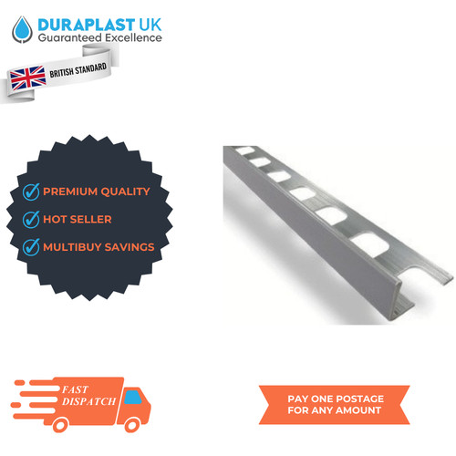 Tile trims plastic shape 8mm - trims,