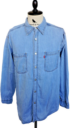 Levi mens denim shirt xl - mens, l