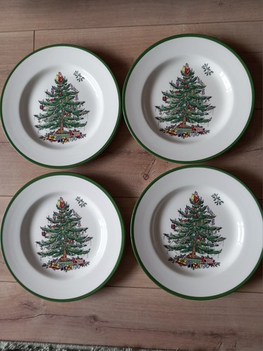 Spode christmas tree dinner - christmas,