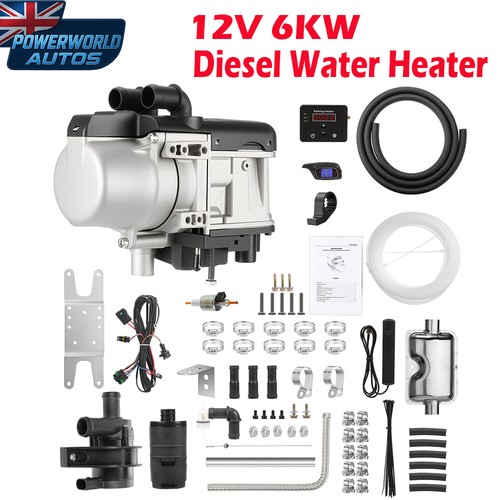 12v 6kw diesel - 6kw, water