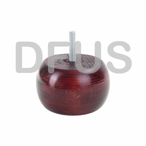 Solid beech bun feet wooden - solid,