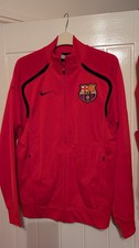 Barcelona Tracksuit Jacket Track Top Pre Match Training small