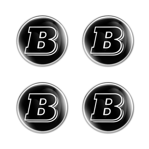 Brabus logo stickers - brabus,