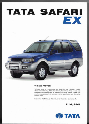 Tata safari 2004 market - tata, ex