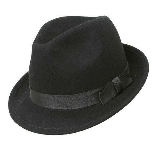 Vtg style felt trilby hat - vtg,