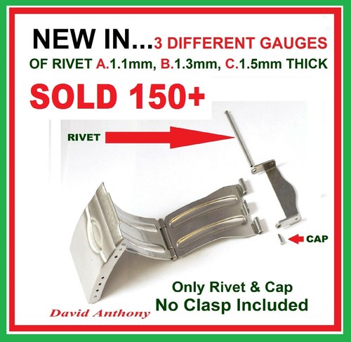 Deployment clasp rivet pin - z,