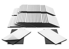 80 Self-Adhesive Magnetic Strips 0.8mm, Small Sticky Magnets for Crafts Fridge