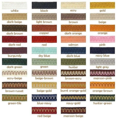 Braid 12mm trim gimp soft - braid,