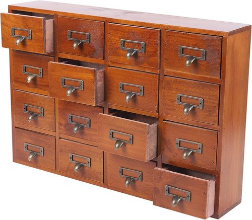 Drawers apothecary cabinet - 16,