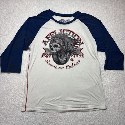 Y2k affliction shirt - y2k,