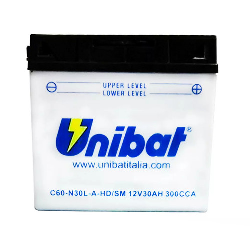 Motorcycle starting battery