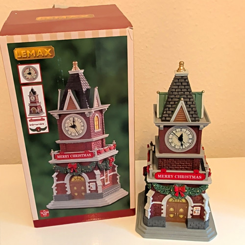 Lemax tanner clock tower - lemax,