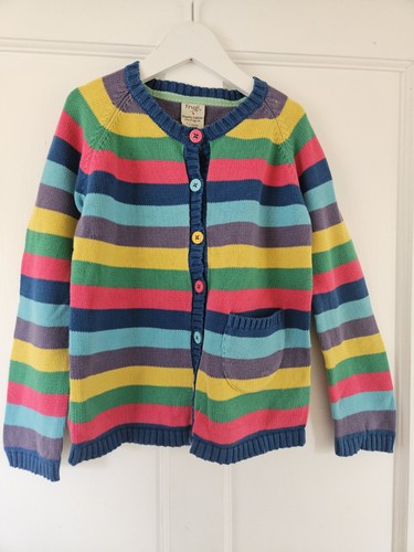 Frugi girls rainbow stripe - girls,