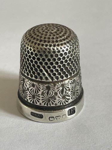 Sterling silver thimble - sterling,