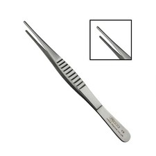 DeBakey Forceps Thumb Tissue Tweezers Dissecting Surgical implant instruments