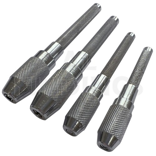 4pc pin vice set - vice, 0-4.8mm