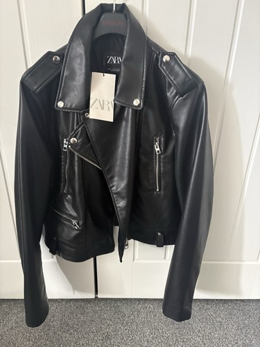 Zara women faux - faux, leather