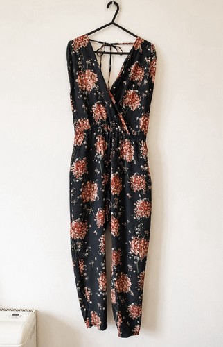 Zara floral jumpsuit size - floral, s