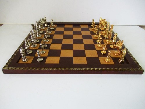 Rare vintage jewellery chess - jewellery,