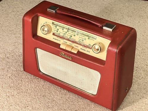 Roberts rt8 red vintage - vintage, retro