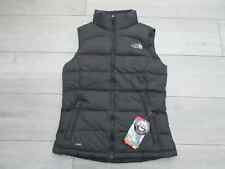 The North Face Womens Nuptse Gilet Goose Down 700 S Black Body Warmer BNWT NEW