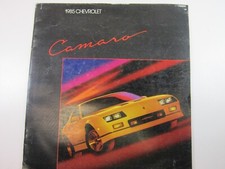 1985 CAMARO SALES BROCHURE 20