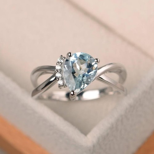 Natural aquamarine - natural, &