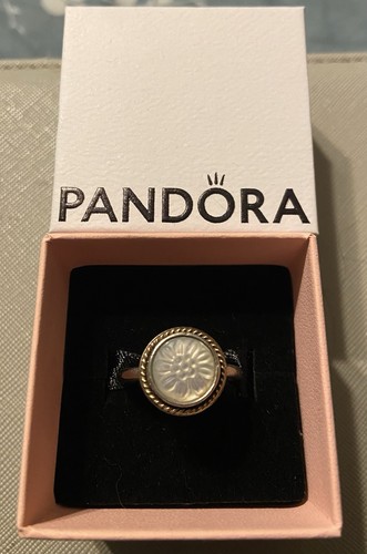 Pandora silver 14k gold mother - 14k,