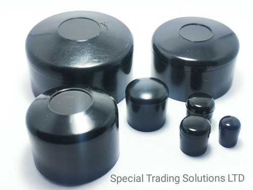 Round plastic end cap - end,