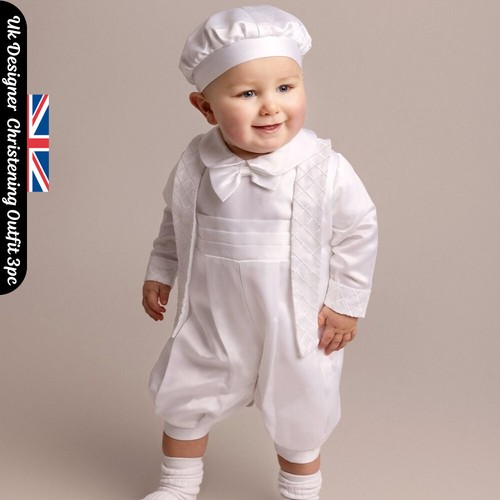 Boys christening set outfit - christening,