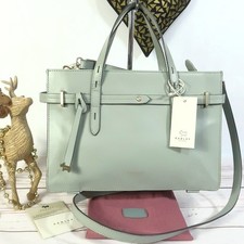 RADLEY Multiway Bag SOUTH GROVE Crossbody Grab Mint Leather Dust Bag Hardly Used