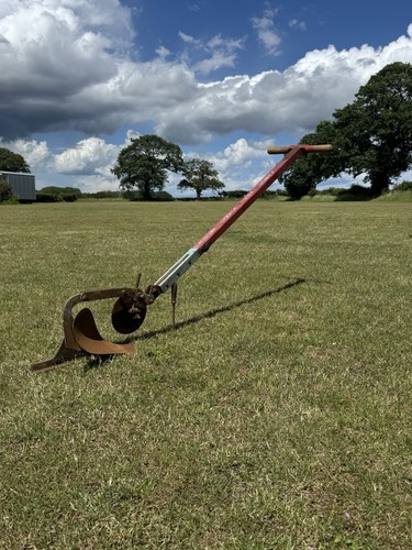 Antique single furrow plough - antique,