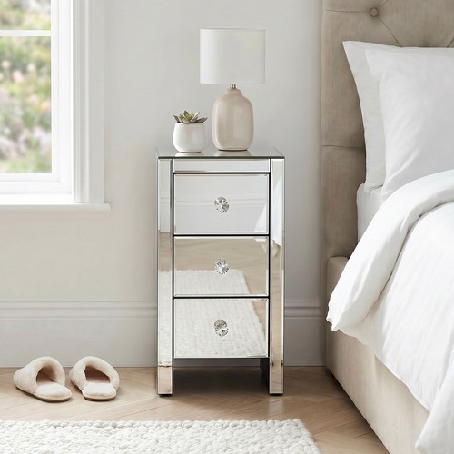 Slim narrow bedsides - bedsides, pair