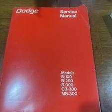 Dodge Van RV Motor-Home