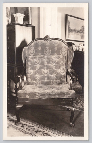 Rppc louis style - xv, parlor