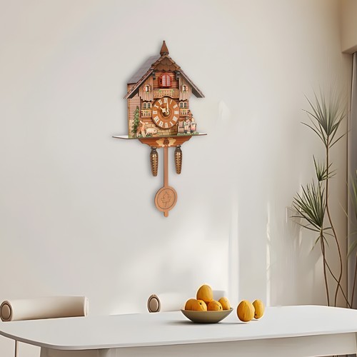 Black forest cuckoo clock - black,