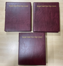 GB first day covers. 2004 - 2016. 3 Royal Mail first day cover albums. EX39