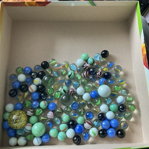 Glass marbles collection - glass, 137