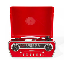 Crosley Powel Turntable Red CD