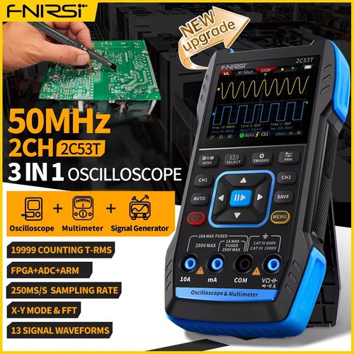 Handheld oscilloscope - in,