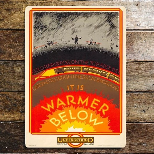 Its warmer below - go, by