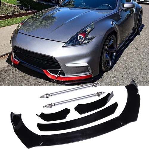 Gloss front bumper lip - bumper,