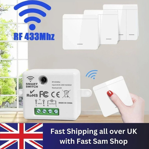 433mhz wireless smart wall - 433mhz,